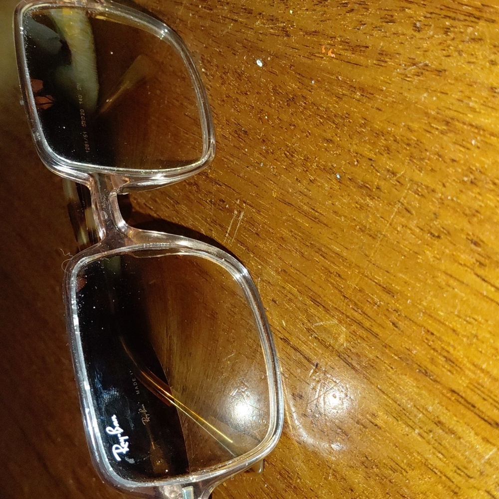 Ray-Ban Square-Frame Gradient Lense Sunglasses Tr… - image 6